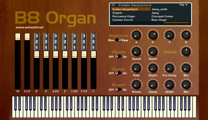 b4 organ vst